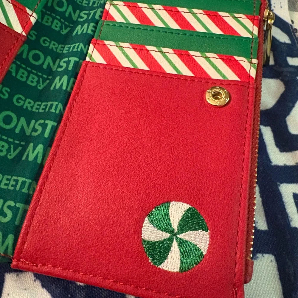 Loungefly Sesame Street Cream Character Wallet Christmas design